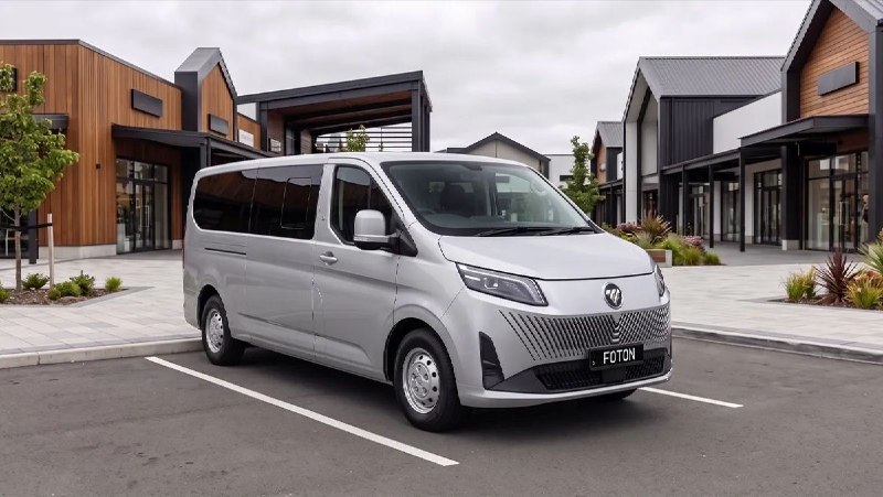 Foton View для России: показаны пассажирские микроавтобусы 5+1, 7+1 и 8+1