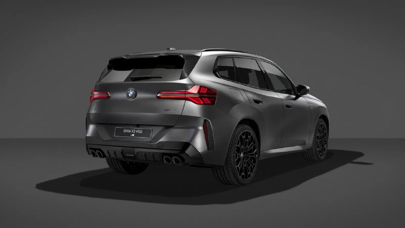 BMW X3 M50: Black Package и прибавка 45 л.с.