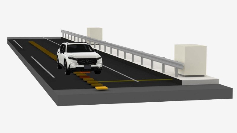Honda и Taisei создали систему беспроводной зарядки электрокаров на ходу Honda и Taisei создали систему беспроводной зарядки электрокаров на ходу