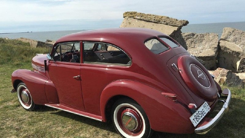 Восстановлен редкий Opel Kapitän 1943 года в двухдверном кузове LZ Восстановлен редкий Opel Kapitän 1943 года в двухдверном кузове LZ