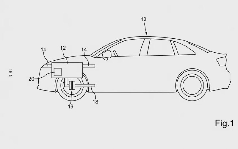 Audi патентует запахи, искры и искусственную турбояму для электромобилей