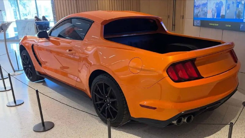Ford тайно создал Mustang-пикап в единственном экземпляре