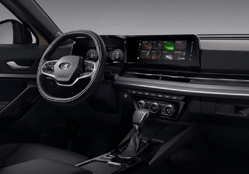 АвтоВАЗ показал интерьер кроссовера Lada Azimut
