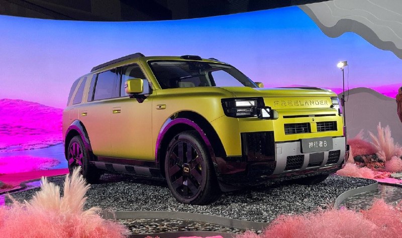 В Китае представили премиальный внедорожник Freelander 8