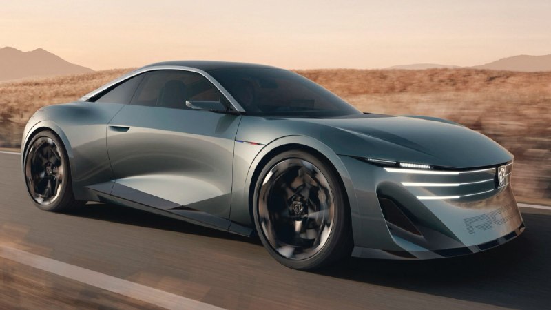 Peugeot вернула культовое купе RCZ: электрический концепт RCZ Vision с мотором на 500 сил