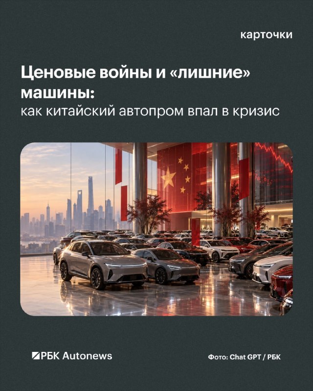 Китайский автопром: перепроизводство на фоне роста экспорта