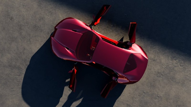 Alfa Romeo Cuorerosso: концепт с гибридным V6 и дверями в стиле Rolls-Royce