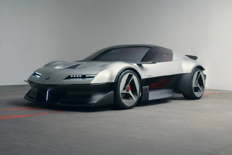 Alpine A310 Vision: электрический спорткар с ретро-дизайном