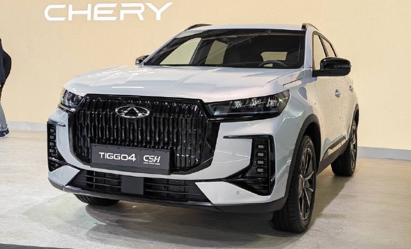 Chery Tiggo 4 CSH: гибридный кроссовер с новой внешностью