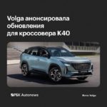 Volga в ближайшее время обновит кроссовер K40