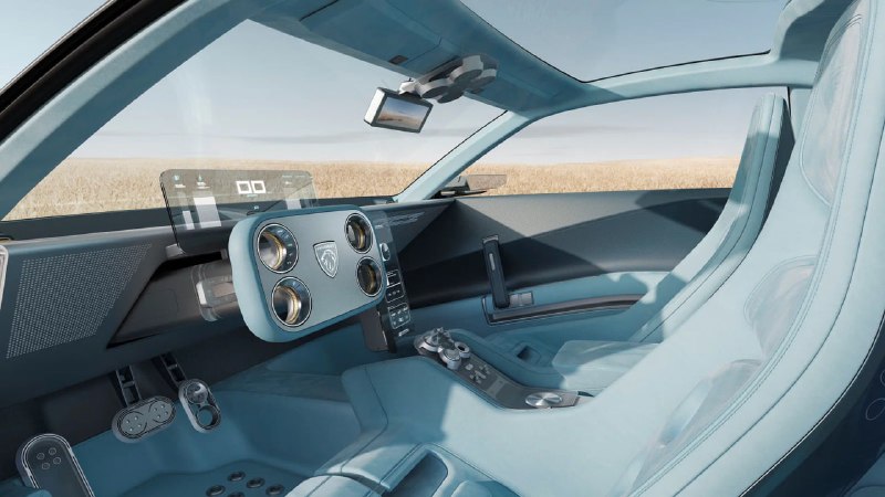 Peugeot показала в Париже 500-сильный электрический концепт RCZ Vision