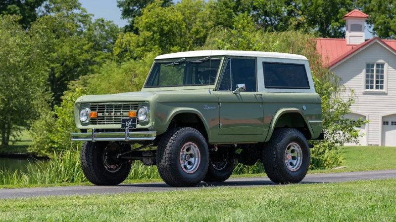 Ford Bronco 1969 года получил Coyote V8: классический рестомод на аукционе Ford Bronco 1969 года получил Coyote V8: классический рестомод на аукционе