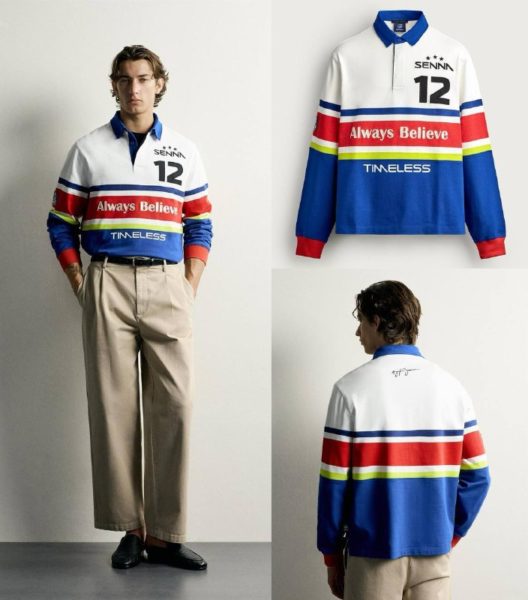 Zara выпустила коллекцию в честь Айртона Сенны