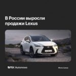 Продажи Lexus в России: рост за 9 месяцев 2026 года и падение в сентябре на 48%