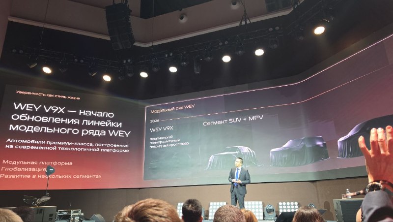Wey V9X: старт продаж флагманского гибрида за 9 699 000 рублей Wey V9X: старт продаж флагманского гибрида за 9 699 000 рублей