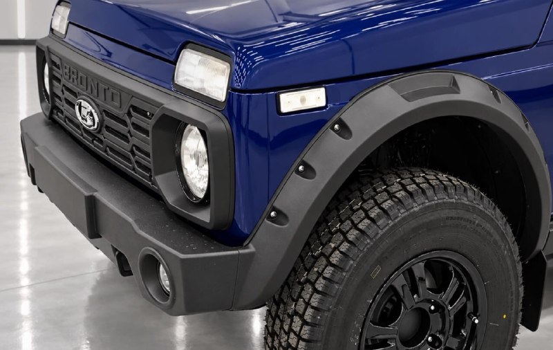 Lada Niva Bronto получила новый мотор 1.8 и брутальный обвес