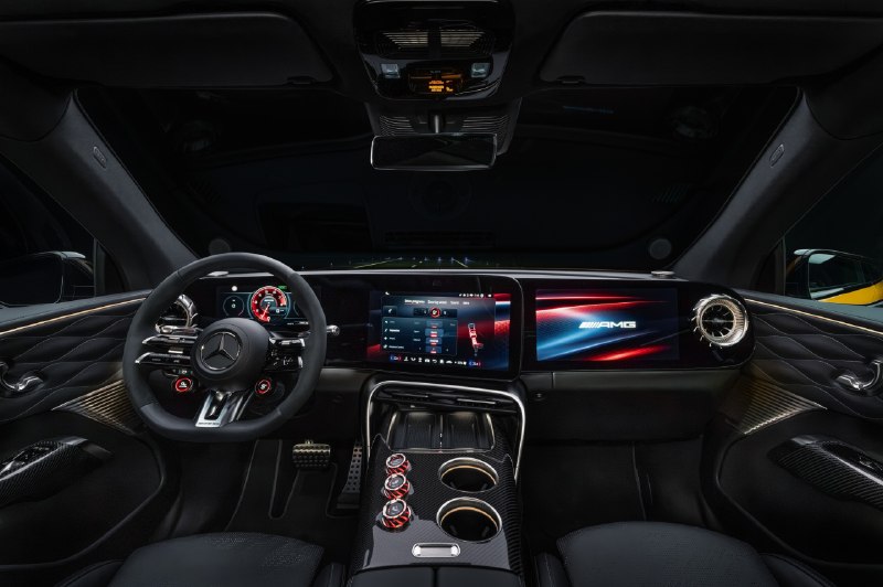 Mercedes-AMG представила электрический кроссовер GT мощностью до 1169 л.с. Mercedes-AMG представила электрический кроссовер GT мощностью до 1169 л.с.