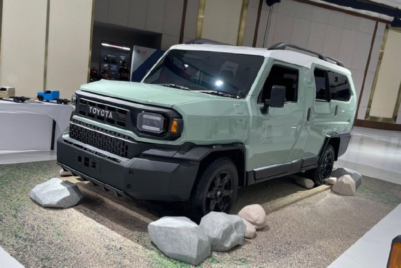 Toyota Hilux Rangga превратили в ретро-внедорожник в стиле Land Cruiser FJ40
