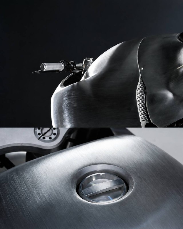 Bandit9 представил мотоцикл для Ducati 821, будто отлитый из жидкого металла