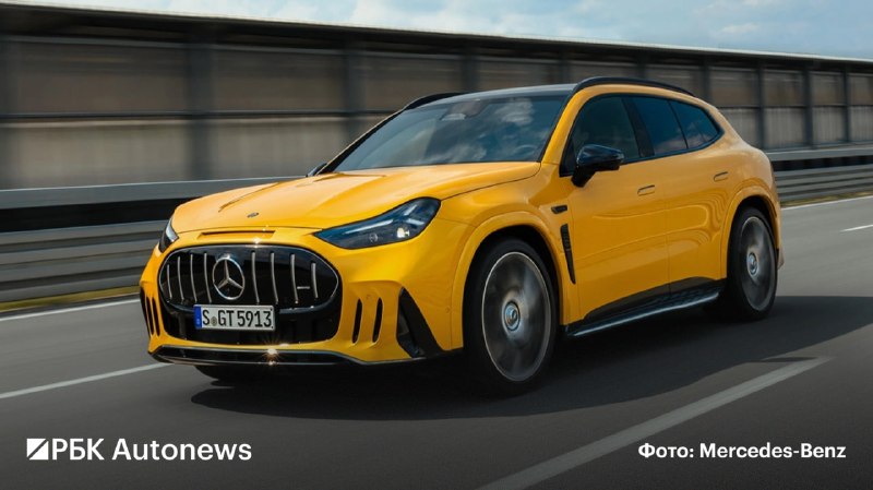 Mercedes-AMG представил электрический кроссовер GT с мощностью до 1169 л.с.