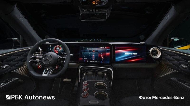 Mercedes-AMG представил электрический кроссовер GT с мощностью до 1169 л.с.