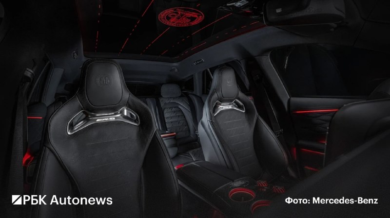 Mercedes-AMG представил электрический кроссовер GT с мощностью до 1169 л.с.