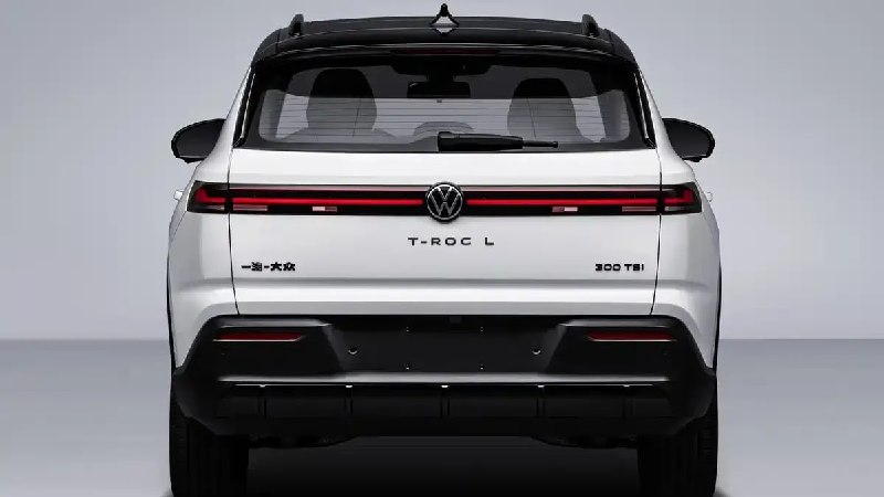 Volkswagen T-Roc L для Китая: первые фото и характеристики удлиненного кроссовера