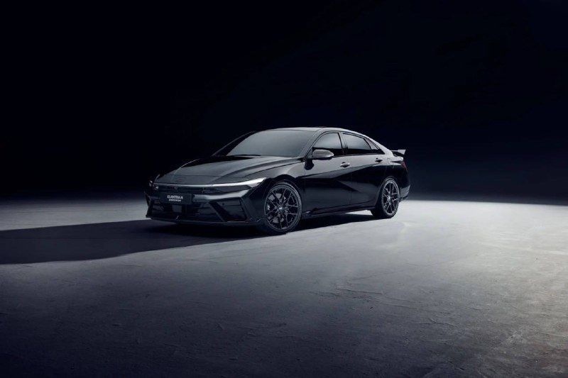 Hyundai представила Elantra N Monochrome для Кореи
