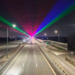 На трассе М-4 тестируют лазерную подсветку для бодрости водителей