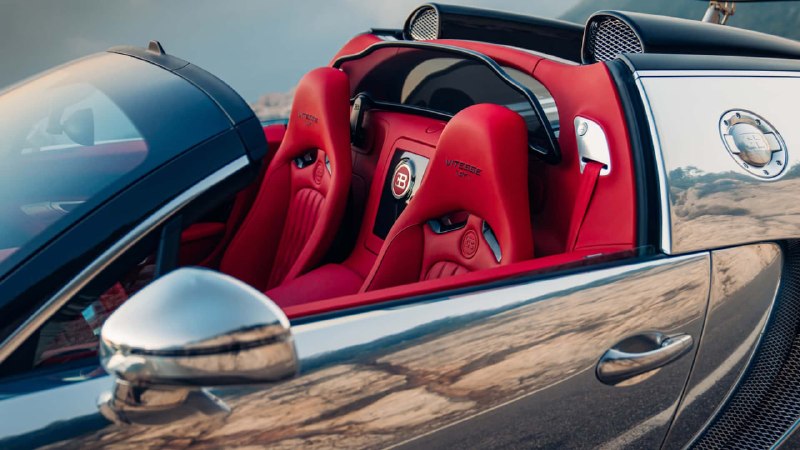 Зеркальный Bugatti Veyron вернули к заводскому состоянию