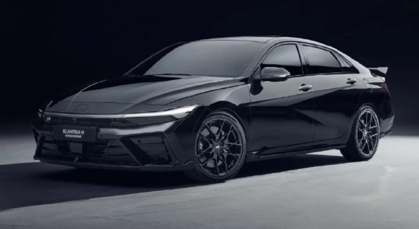 Hyundai Elantra N получила монохромную версию Monochrome