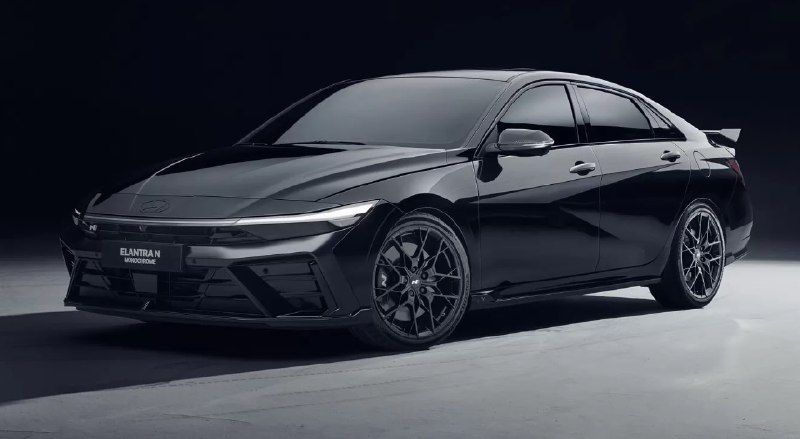Hyundai Elantra N получила монохромную версию Monochrome Hyundai Elantra N получила монохромную версию Monochrome