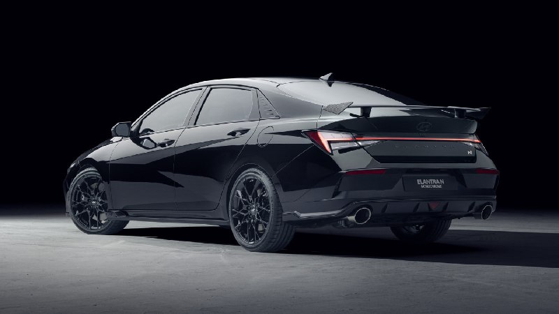 Hyundai Elantra N получила монохромную версию Monochrome Hyundai Elantra N получила монохромную версию Monochrome