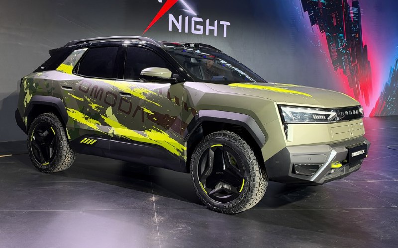 Omoda показала брутальный концепт X с внедорожным характером