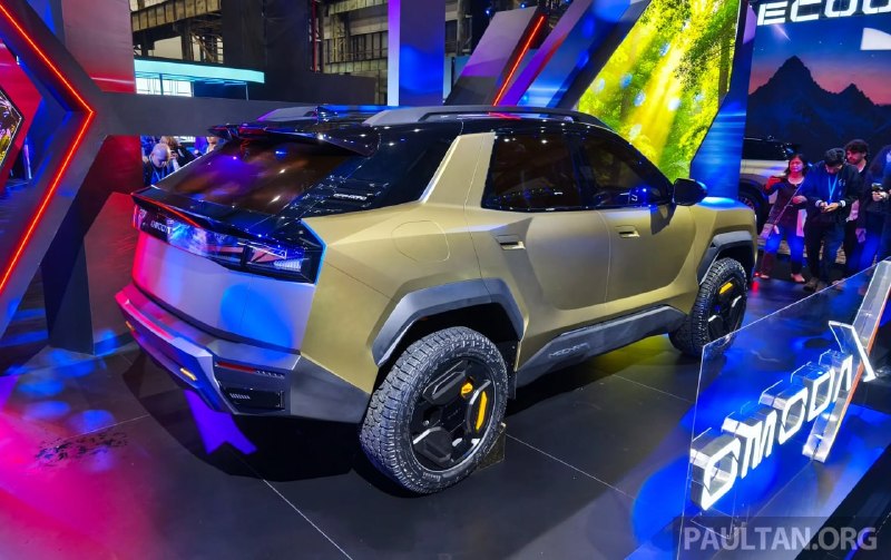 Omoda представила концепт X: угловатый кузов, брод до 700 мм и салон в духе суперкара