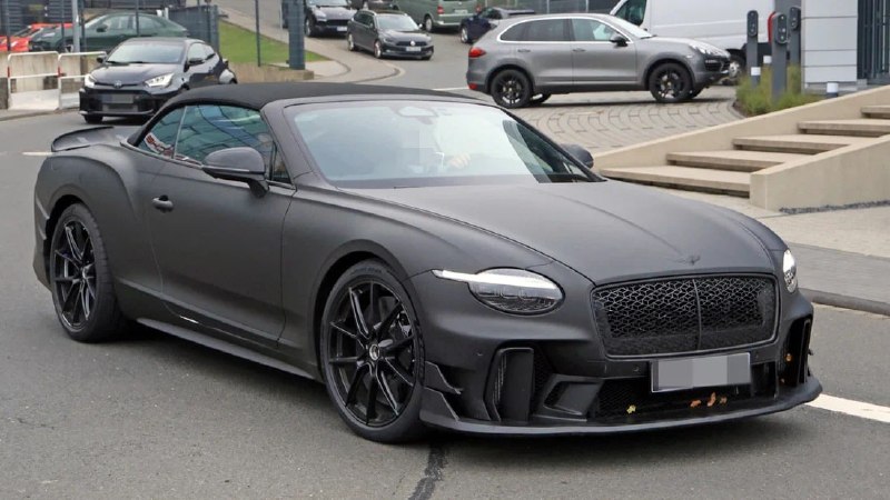 Bentley тестирует открытый Continental GT Supersports Bentley тестирует открытый Continental GT Supersports