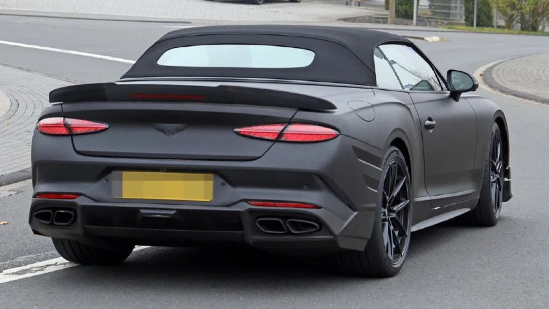 Bentley тестирует открытый Continental GT Supersports Bentley тестирует открытый Continental GT Supersports