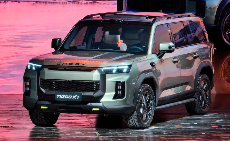 Chery показала обновлённый Tiggo 7 и внедорожный Tiggo X7