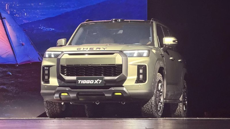 Chery показала обновлённый Tiggo 7 и внедорожный Tiggo X7