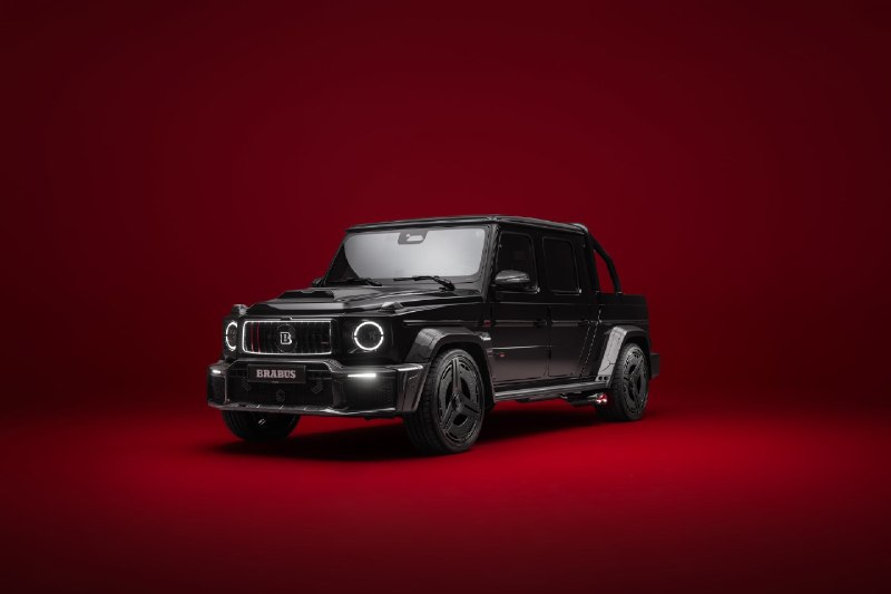 Brabus выпустил 900-сильный пикап P900 Rocket Edition на базе Гелендвагена