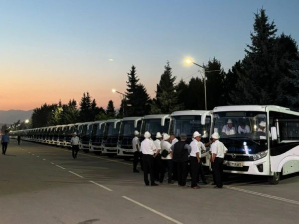 Каракол получил 63 автобуса «Вектор NEXT» от СТТ