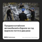 Китайский автопром занял почти 16% европейского рынка