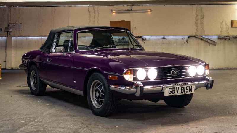 Джеймс Мэй продаёт Triumph Stag из финала The Grand Tour