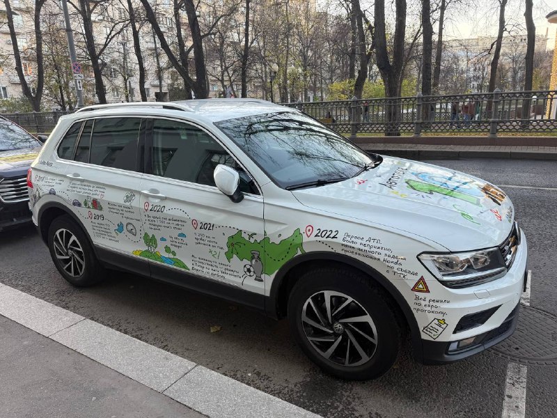 В Москве автомобили «рассказывают» свои реальные истории на кузовах В Москве автомобили «рассказывают» свои реальные истории на кузовах