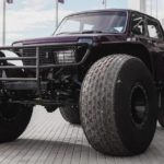 В Германии продают редкую фиолетовую Lada Niva Marsh на огромных колесах