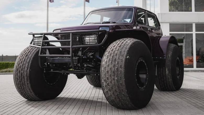 В Германии продают Lada Niva Marsh на гигантских колёсах почти за ₽2 млн В Германии продают Lada Niva Marsh на гигантских колёсах почти за ₽2 млн