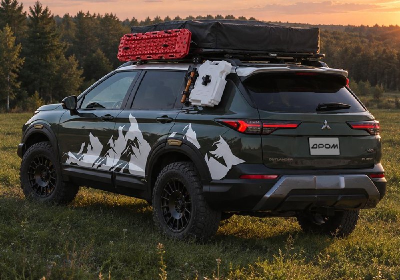 Mitsubishi Outlander Diamond Trail Edition: внедорожная версия с турбомотором и вариатором Mitsubishi Outlander Diamond Trail Edition: внедорожная версия с турбомотором и вариатором